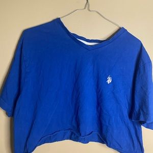 blue Aeropostale v neck